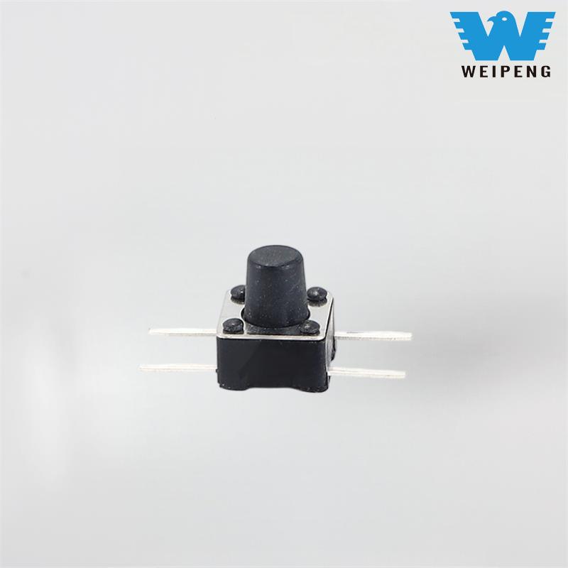6X6 SMD tapintható kapcsoló, lapos, négy tűs