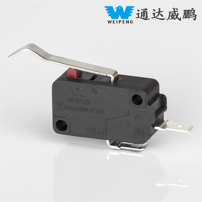 Karmos gép tartozékok görgős hosszútárcsás mikrokapcsolóval