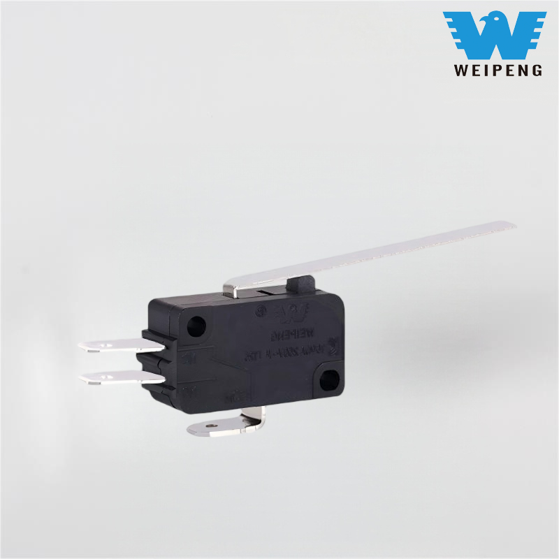 Hosszú nyelű elektromos játékautomatikus visszaállító mikrokapcsoló