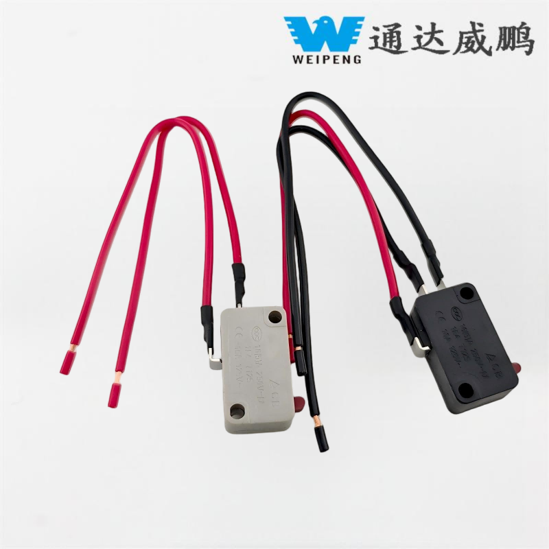 Mikrokapcsoló vezetékkel autómosógéphez