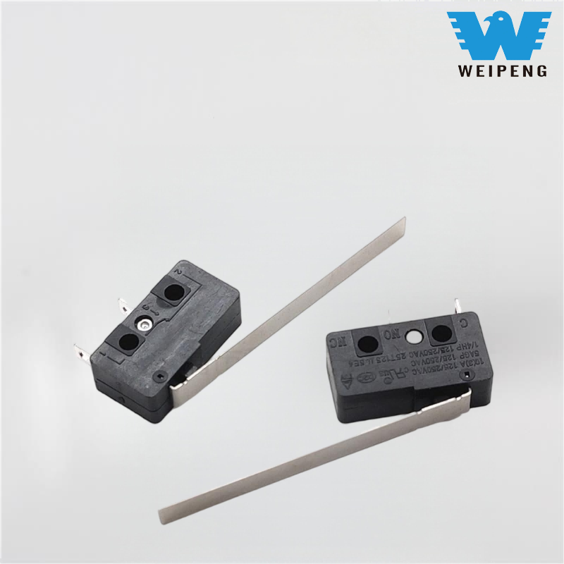 Utazási végálláskapcsoló hajlított karral/fogantyúval/rézgörgővel